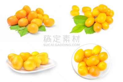 组物体,白色,饮食,水平画幅,无人,金橘,背景分离,安全的,俄罗斯,摄影