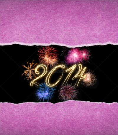 新年前夕,背景,2014年,商务,华丽的,贺卡,计划书,传单,华贵,庆祝