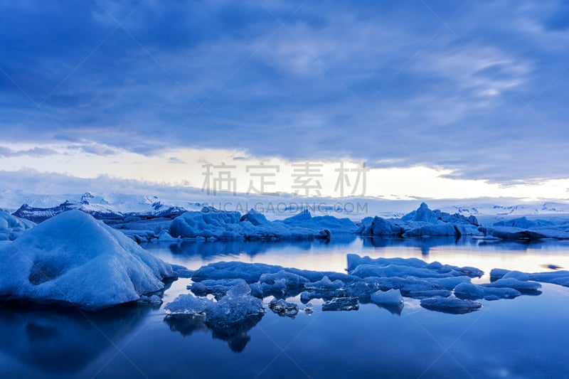 冰岛国,海滩,冰,黎明,阿尔卑斯湖荒野地,史卡法特,杰古沙龙冰川湖,北大西洋,杰古沙龙湖,冰山