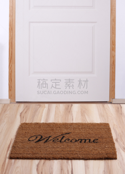 门垫,门,垂直画幅,室内,席子,欢迎标志,住宅内部,无人,居家装饰,摄影
