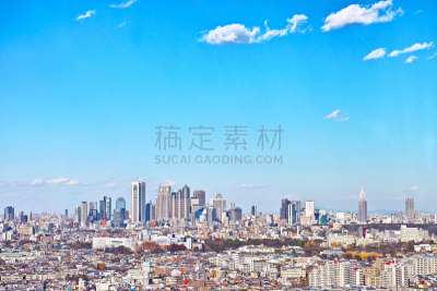 东京,风景,新宿区,江户时代,涉谷区,天空,水平画幅,无人,蓝色,日本