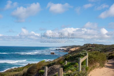 海滩,莫宁顿半岛,索伦托,维多利亚,维多利亚州,水,水平画幅,沙子,无人,户外