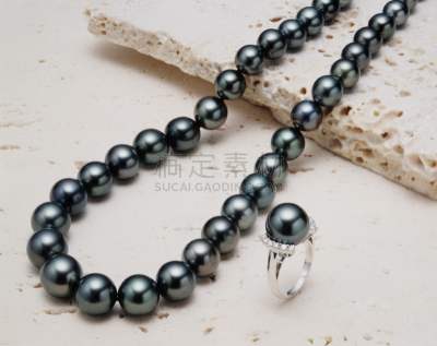 石头,白色,戒指,黑色,珍珠项链,黑珍珠,个人随身用品,美,宝石,水平画幅