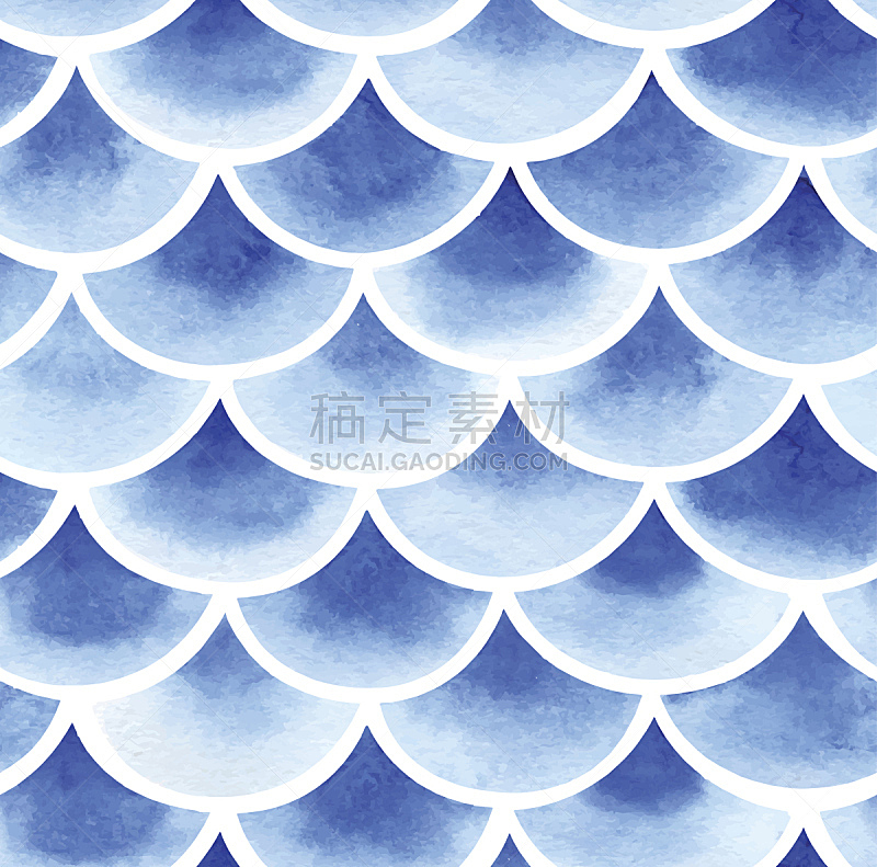 青海波绘画 青海波绘画图片 青海波绘画素材下载 稿定素材