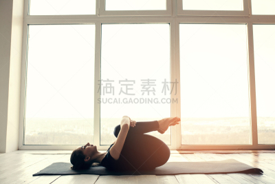 儿童,运动,瑜伽,体操,一个人,概念,民工,叙利亚