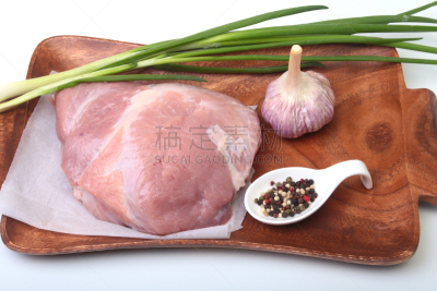 肉,绿色,香料,牛排,肥胖,猪肉,胡椒,选择对焦,接力赛,准备