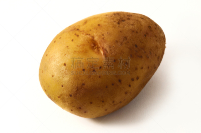 马铃薯,水平画幅,无人,成分,生食,白色背景,蔬菜,食品,摄影