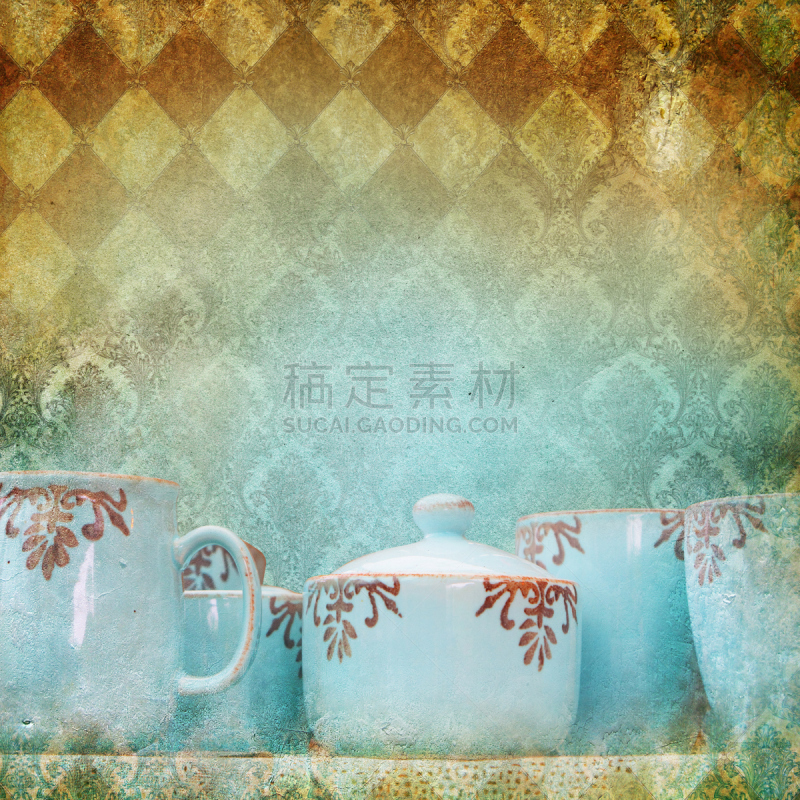 背景,式样,南非茶,拉茶,乌龙茶,中国茶,茶包,红茶,茶叶,纺织补丁