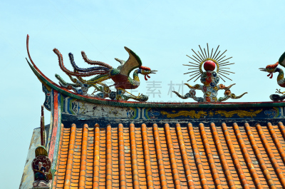 马来西亚,寺庙,太原,孔子,修道院,艺术,水平画幅,建筑,夜晚,无人