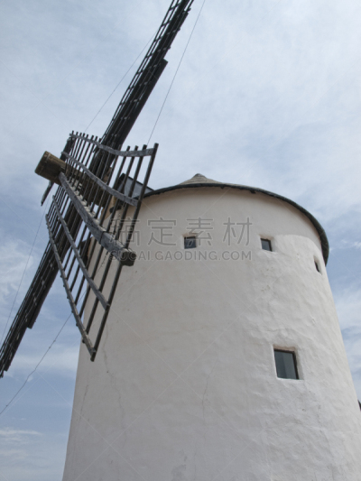 风轮机,克里普塔纳,垂直画幅,天空,风,档案,风力,无人,传统,古老的