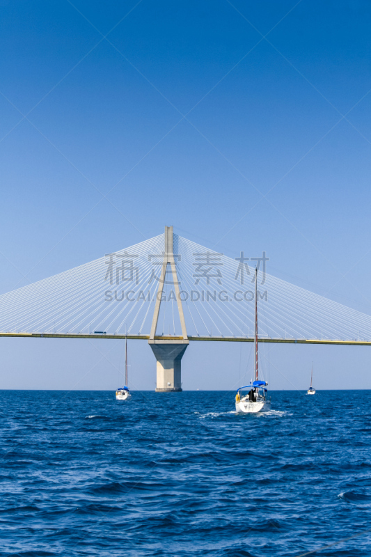 科林斯湾,吊桥,海湾,游艇,数字3,垂直画幅,水平画幅,梁,安蒂里奥大桥,旅行者