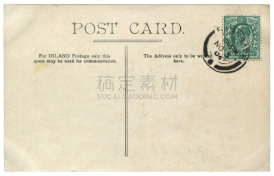 古典式,明信片,英国,空白的,20世纪,背景,盖过邮戳的邮票,信件秤,邮戳,1900年至1909年