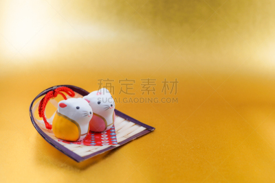 新年前夕,鼠,材料,贺卡,传统,华丽的,鼠年,事件,一月,十二生肖