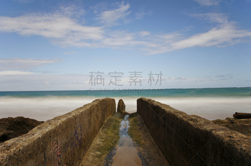 波多黎各,海滩,加勒比海,墨西哥湾暖流,圣胡安,格兰德河,水,天空,度假胜地,水平画幅