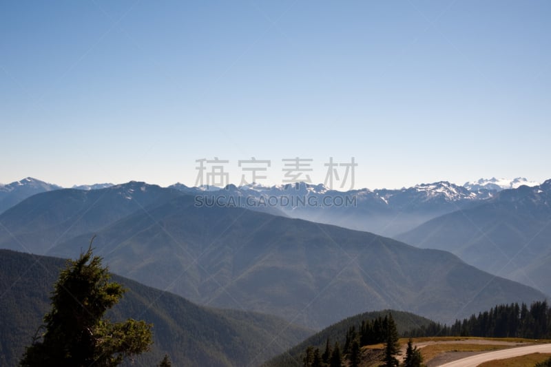 飓风山脊,自然,草地,水平画幅,地形,山,无人,户外,山脉,高处