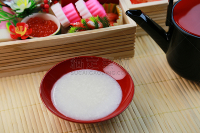 甘酒,水平画幅,无人,新年,2015年,日本食品,含酒精饮料,赤犬,摄影
