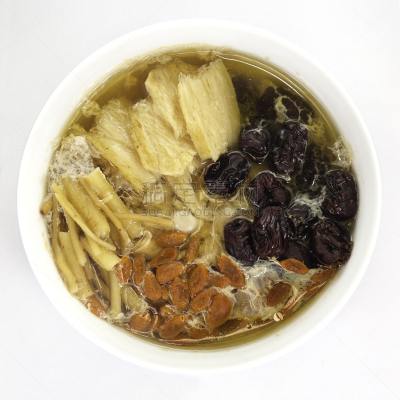 汤,传统,人参,枣,美,饮食,搓碎干酪,水平画幅,无人,健康保健