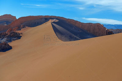 阿塔卡马沙漠,宏伟,沙丘,大满贯,圣彼得阿塔卡马,岩层,北,智利,圆形剧场,南美