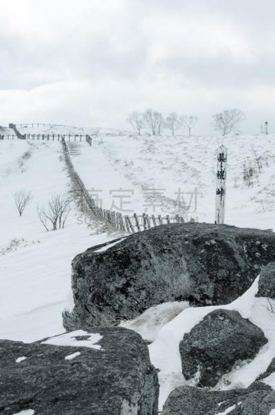 山口,屈斜路湖,弟子屈,北海道,垂直画幅,天空,里山,地形,雪,无人