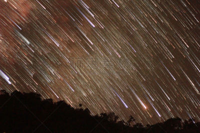星迹,北极星,天体物理学,太阳系,空间探索,流星,银河系,天空,星系,水平画幅