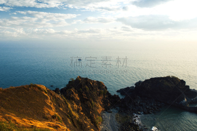 印度,看风景,自然美,高大的,戈卡尔那,果阿,谷边,卡纳塔克邦,峭壁,喀拉拉邦
