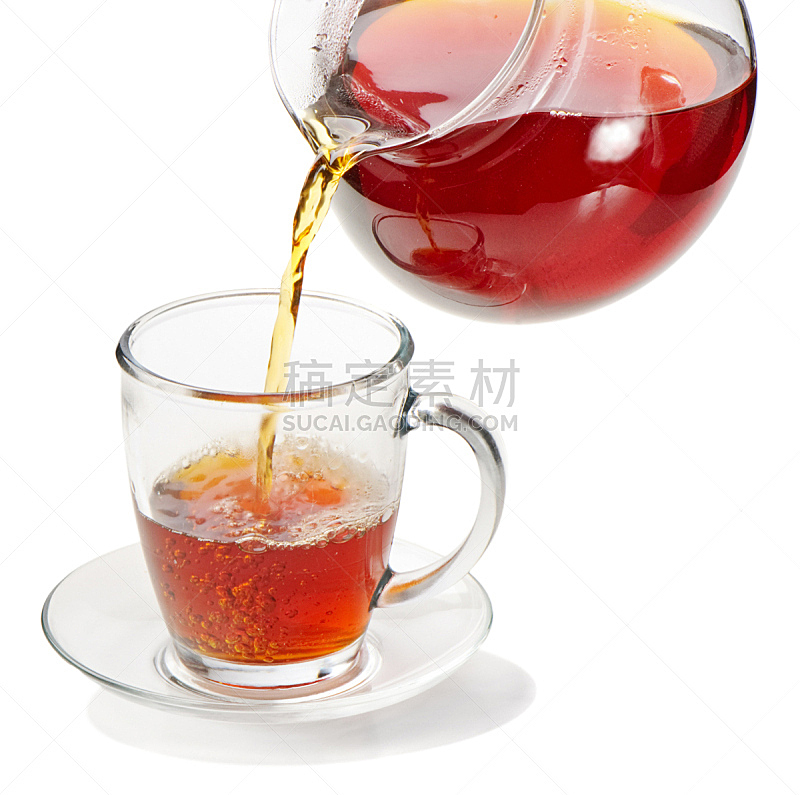 杯,茶,饮食,白色,水平画幅,无人,玻璃,玻璃杯,饮料,马克杯