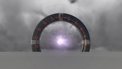 三维图形,太空,大门,地球,夜晚,涡,金属,远距离,幻想,梦想