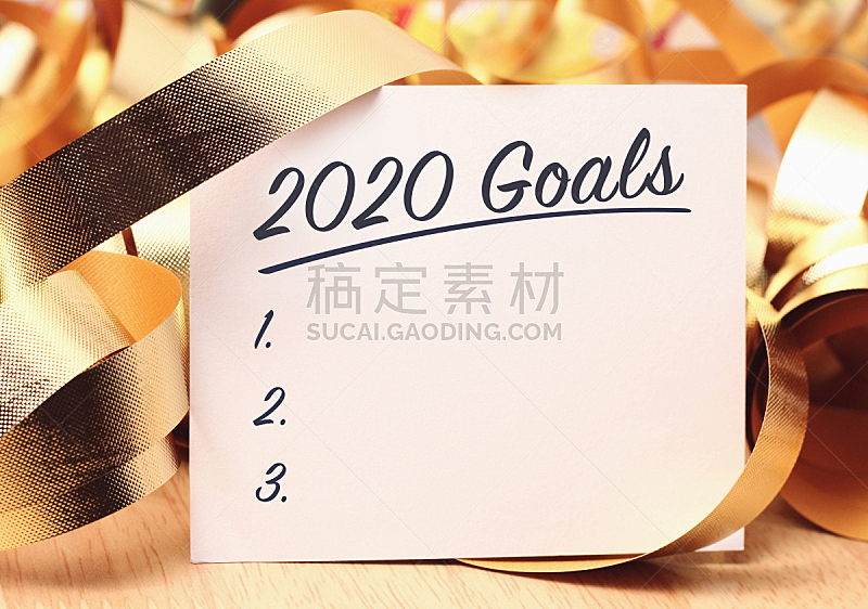 2020,黄金,球门,新年,概念,新年前夕,图像,动机,金色,无人