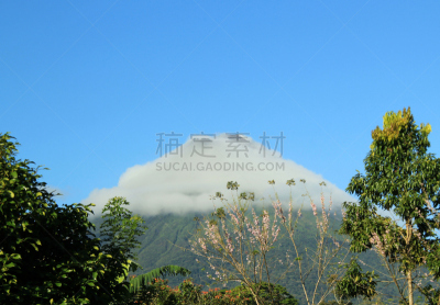 阿雷纳火山,自然,水平画幅,无人,户外,拉福尔图那,火山,活火山,热带气候,山