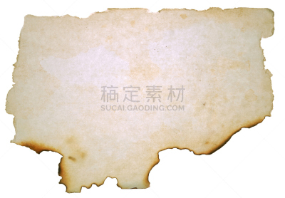 纸,烧毁的,留白,褐色,古董,水平画幅,风化的,无人,衰老过程,古老的