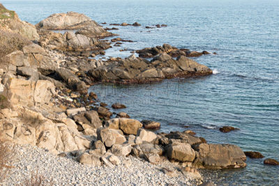 西班牙,海岸线,赫罗纳,勇气,陡峭海岸,埃斯塔蒂特,港口的热带雨林,帕拉弗鲁赫尔,特萨德玛,滨海略雷特