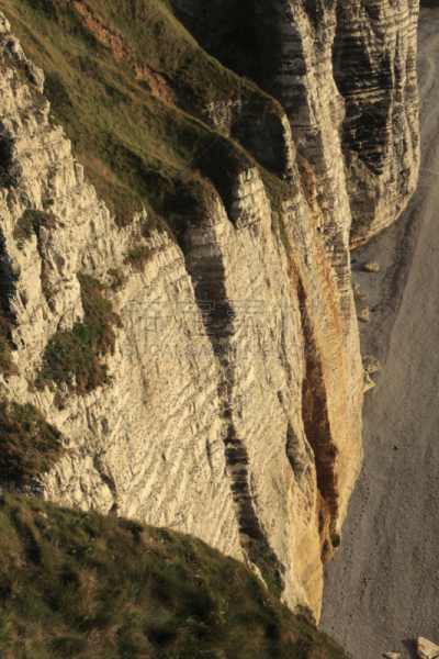 诺曼底埃特塔尔海滩,诺曼底,自然拱,white cliffs,塞纳滨海省,上诺曼底,垂直画幅,水,天空,无人