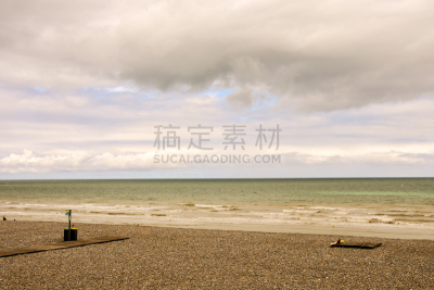 沙子,赛尔镇,粉沙海滩,沙洲,水,天空,水平画幅,无人,夏天,户外