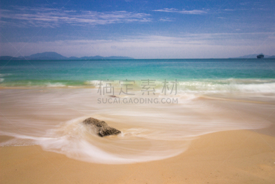 沙子,岩石,海洋,多西特合恩绵羊,欧湖岛桑迪海,清洁布,深圳,面向陆地,实地考察旅行,礁石