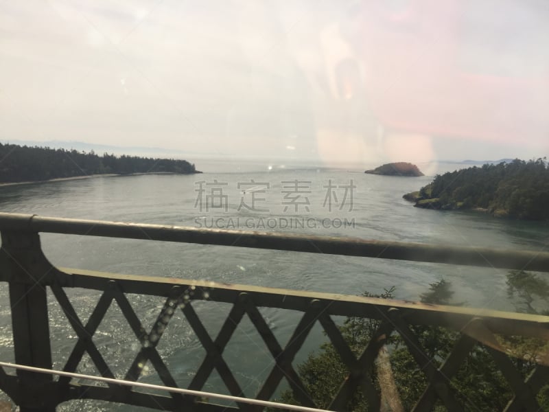 惠德贝艾斯兰德,都市风景,普吉特海湾,渡轮,客轮,美国,水平画幅,无人,户外,日落