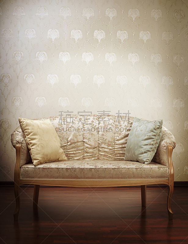 沙发,魅力,华贵,背景,黄金,垂直画幅,家具,清新,金色,扶手椅