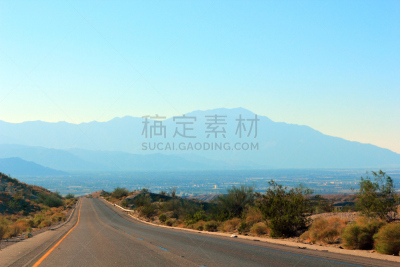 公路,哥伦布,古奇拉谷,自然,图像,加利福尼亚,美国州际公路,美国,无人,沙漠