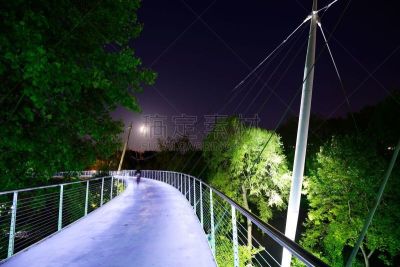格林维尔,南卡罗来那,公园,美国,水平画幅,建筑,夜晚,无人,户外,现代