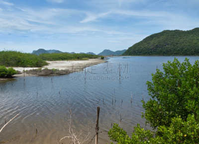 湖,地形,蓝色,自然美,天空,背景,风景,巴蜀,水,美