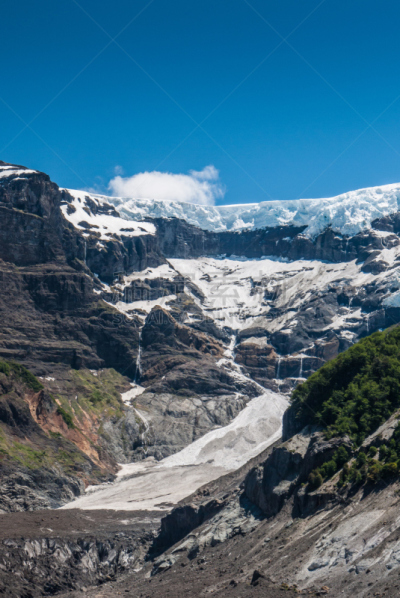 三槽苘麻,冰河,火山,serac,巴里洛切,垂直画幅,天空,山,沙子,雪