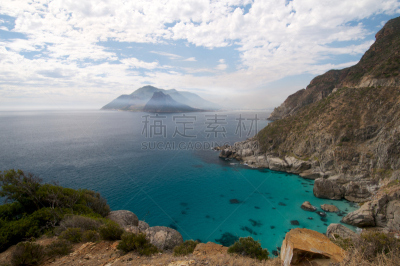 查普曼峰,海岸线,山口,开普半岛,水平画幅,开普敦,风景,南非,户外,摄影