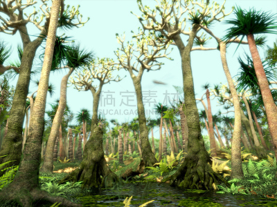 carboniferous,森林,devonian,古生代,二氧化碳,水平画幅,能源,地质学,矿坑,节肢动物