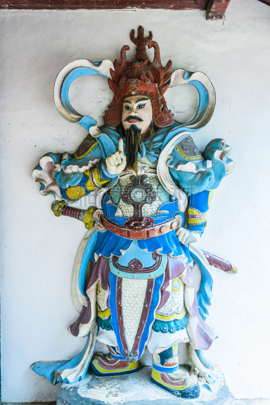 A ceramic figure of Nguyễn lord, Nguyễn Hoàng at Chùa Thiên Mụ, Hue