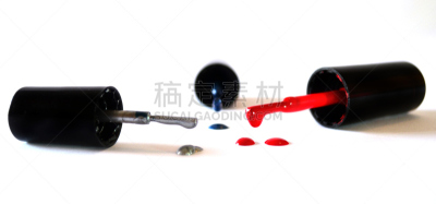 接力赛,灰指甲油,红色,灰色,彩妆,水平画幅,无人,蓝色,全景,指甲油