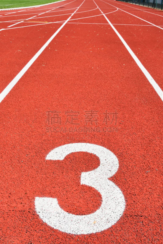 田径跑道,数字3,运动,背景,多色的,国际性体育比赛,短跑,格子花纹,体育场,垂直画幅