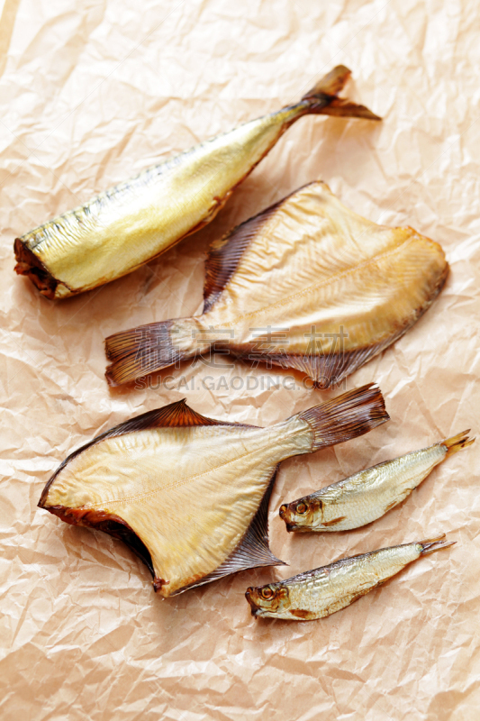 鱼类,烟熏食品,垂直画幅,无人,切片食物,海产,鲭鱼,份量,鲽,摄影