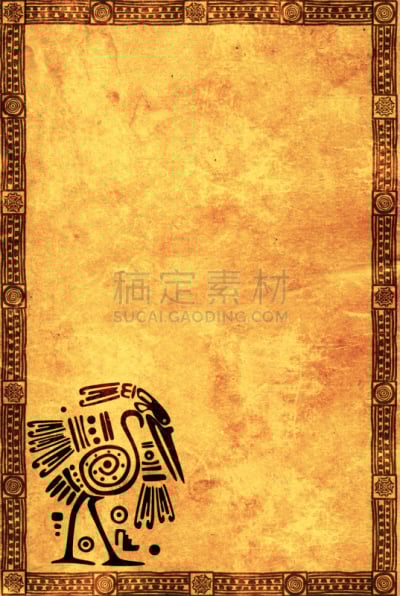 背景聚焦,式样,阿兹特克文明,白鹭,垂直画幅,美国,无人,鸟类,装饰物,材料
