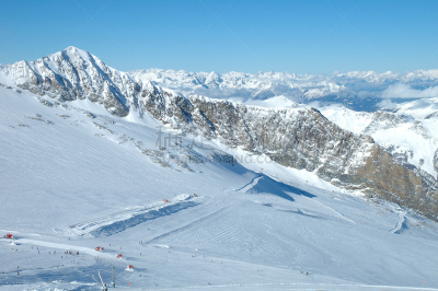 hintertux glacier,滑雪坡,hintertux,齐勒谷,天空,度假胜地,水平画幅,山,雪,户外