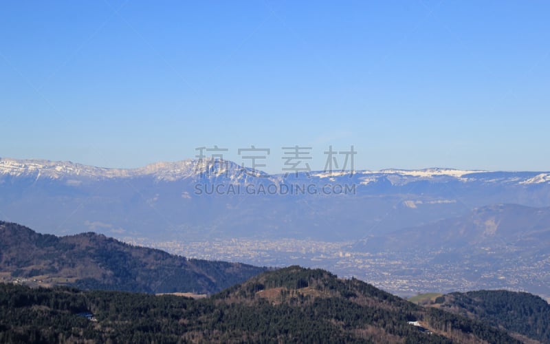 山谷,法国,the vercors,伊泽尔河,格勒诺布尔,自然,水平画幅,山,岩石,冰河