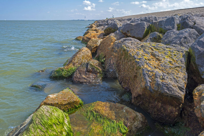 堤岸,夏天,湖,海滩,福力沃兰,水,天空,风,休闲活动,客船